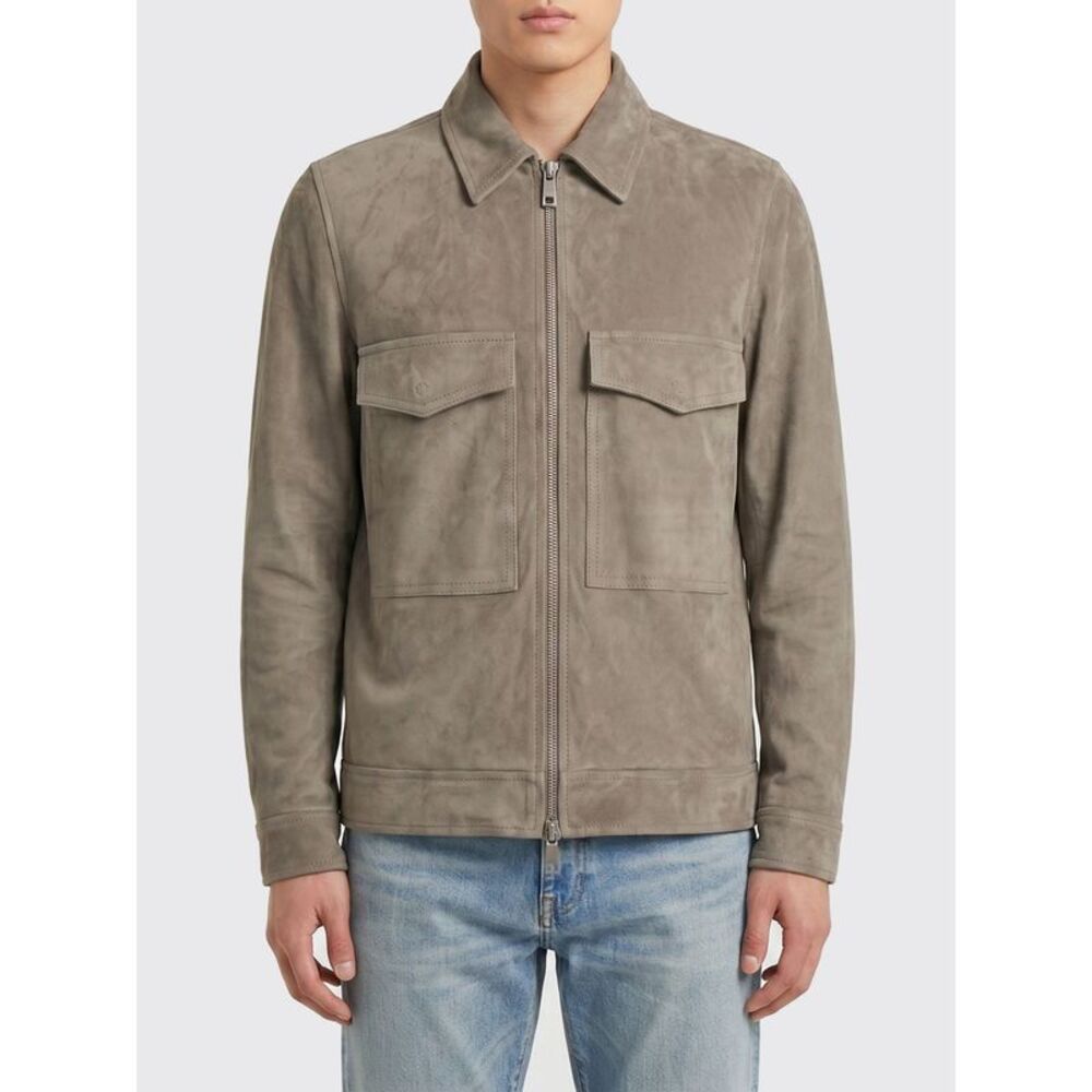 Giorgio Brato Men Giorgio Brato Suede Lambskin Shirt Jacket